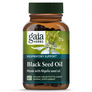 Gaia Herbs Black Seed Oil 60 Capsules
