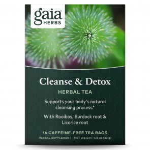 Gaia Herbs Cleanse & Detox Tea 16 Bags