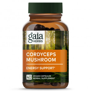 Gaia Herbs Cordyceps Mushroom 40 Capsules