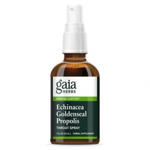 Gaia Herbs Echinacea Goldenseal Propolis Throat Spray 1 oz