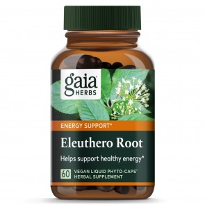 Gaia Herbs Eleuthero Root  60 Capsules