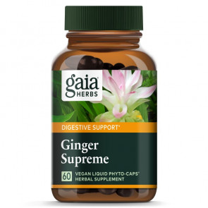 Gaia Herbs Ginger Supreme 60 Capsules