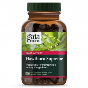 Gaia Herbs Hawthorn Supreme 120 Capsules