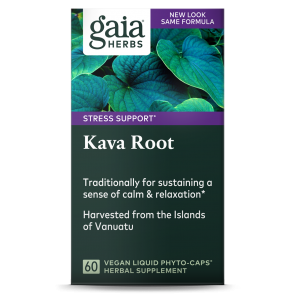 Gaia Herbs Kava Root 60 Capsules