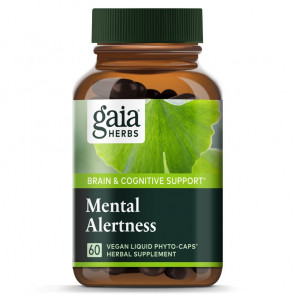 Gaia Herbs Mental Alertness 60 Capsules