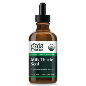 Gaia Herbs Milk Thistle Seed Low Alcohol 2 oz