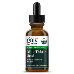 Gaia Herbs Milk Thistle Seed Low Alcohol 1 oz