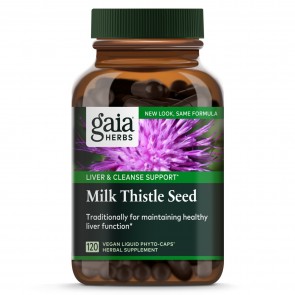 Gaia Herbs Milk Thistle Seed 120 Capsules
