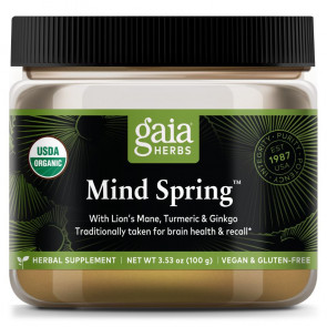 Gaia Herbs Mind Spring Mushrooms & Herbs 3.5 oz