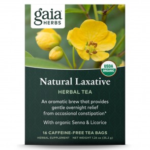 Gaia Herbs Natural Laxative Tea 16 Bags