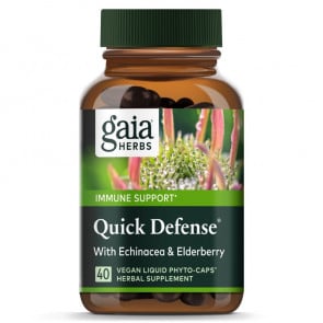 Gaia Herbs Quick Defense 40 Capsules