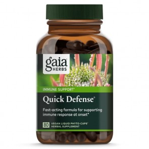 Gaia Herbs Quick Defense 80 Capsules