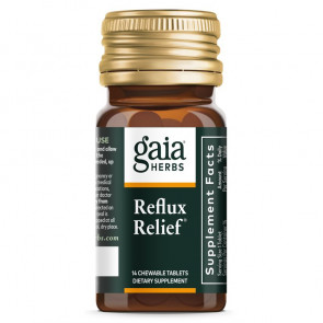 Gaia Herbs Reflux Relief 14 Tablets
