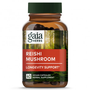 Gaia Herbs Reishi Mushroom 40 Capsules