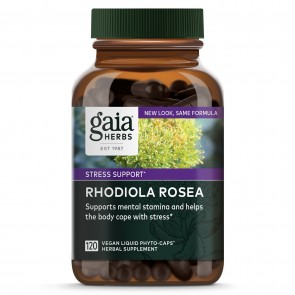 Gaia Herbs Rhodiola Rosea 120 Capsules