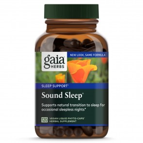 Gaia Herbs Sound Sleep 120 Capsules