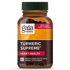 Gaia Herbs Turmeric Supreme Heart Health 60 Capsules