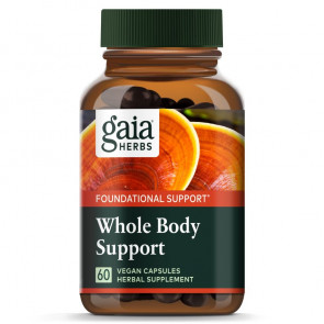 Gaia Herbs Whole Body Support Mushrooms & Herbs 60 Capsules