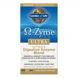 Garden of Life Omega Zyme Ultra 180 Capsules