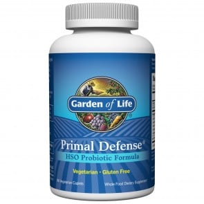 Garden of Life Primal Defense HSO Probiotic Formula 180 Vegetarian Capsules