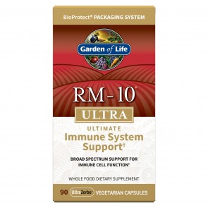 Garden of Life RM-10 Ultra Ultimate Immune System Support 90 Vegetarian Capsules