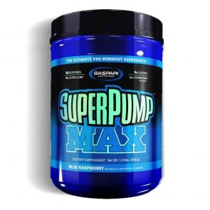Gaspari Nutrition Superpump Max Blue Raspberry 1.41 lbs