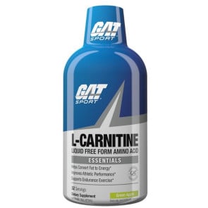 GAT Essentials L-carnitina líquida 1500 manzana verde 16 oz