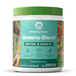 Amazing Grass Green Superfood Detox and Digest 7.4 oz (210 Grams)
