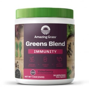 Amazing Grass Greens Blend Immunity Elderberry 30 Servings