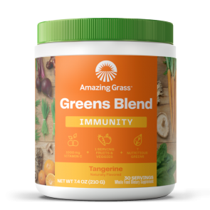 Amazing Grass Green SuperFood Immunity Defense Tangerine 210 Grams