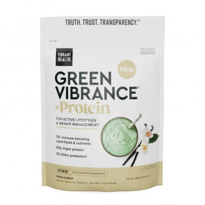 Vibrant Health Green Vibrance +Protein Vanilla Bean 20.64 oz
