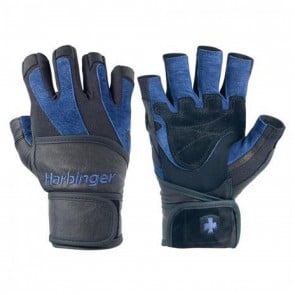 Harbinger BioFlex Wristwrap Black and Blue Medium