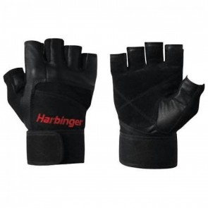 Harbinger Pro WristWrap Gloves Black