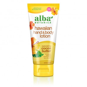 Alba Botanica Hawaiian Hand & Body Lotion Cocoa Butter 6 oz