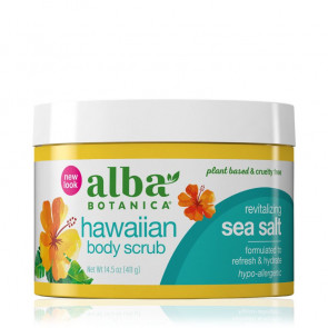 Alba Botanica Hawaiian Body Scrub Sea Salt 14.5 oz