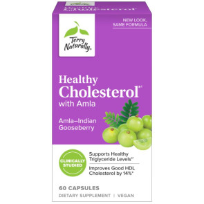 Terry Naturally Healthy Colesterol con Amla 60 Cápsulas