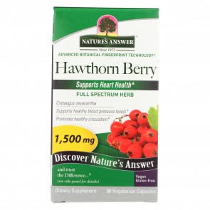Natures Answer Hawthorn Berry 90 Capsules