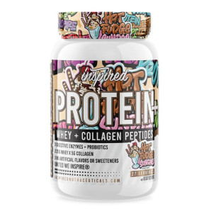 Inspired Nutraceuticals Protein+ Whey + Collagen Peptides Hot Fudge Sundae 27 Servings