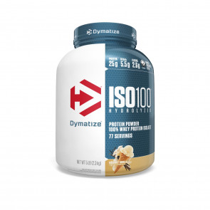 Dymatize Nutrition ISO-100 100% Whey Protein Isolate Gourmet Vanilla 5 lb