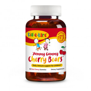 North American Herb and Spice Kid-e-kare Cherry Bear 60 Gummies