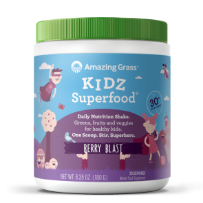 Amazing Grass Kidz Superfood Berry Blast 6.35 oz (180 Grams)