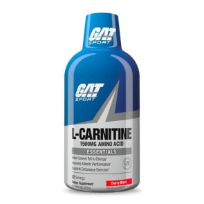 GAT L-Carnitine 1500mg Amino Acid Cherry Blast 16 fl oz