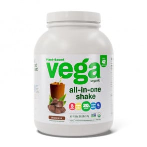 Vega One Plant Based All-In-One Shake Chocolate 3.13 lbs 42 Servings