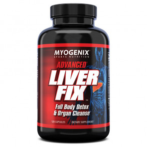 Advanced Liver Fix 120 Capsules by Myogenix