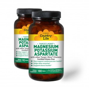 Country Life Magnesium Potassium Aspartate