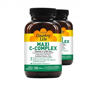 Country Life Maxi C-Complex Vitamin C 1,000mg