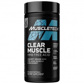 MuscleTech Clear Muscle HMB Free Acid 84 Liquid Softgels