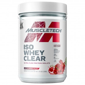 Muscletech Iso Whey Clear Arctic Cherry Blast