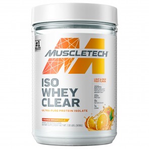 Muscletech Iso Whey Clear Orange Dreamsicle