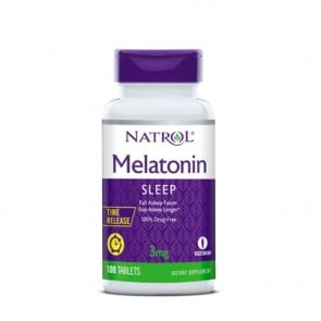 Natrol Melatonin 3mg Timed Release Vegetarian 100 Tablet